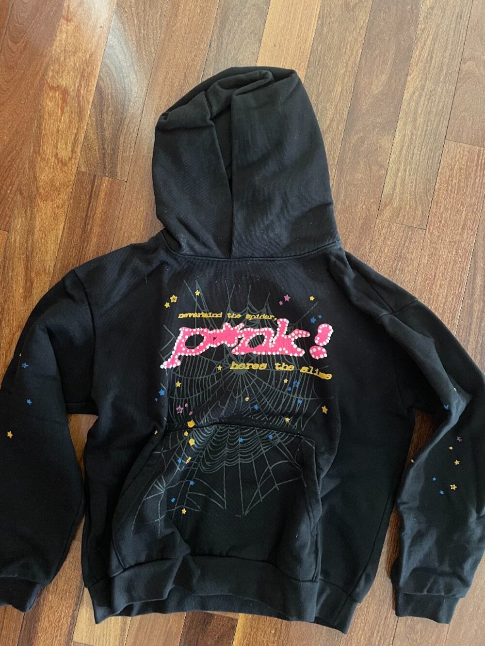 NEW Spider Worldwide “Black Pink” Hoodie (Size M)